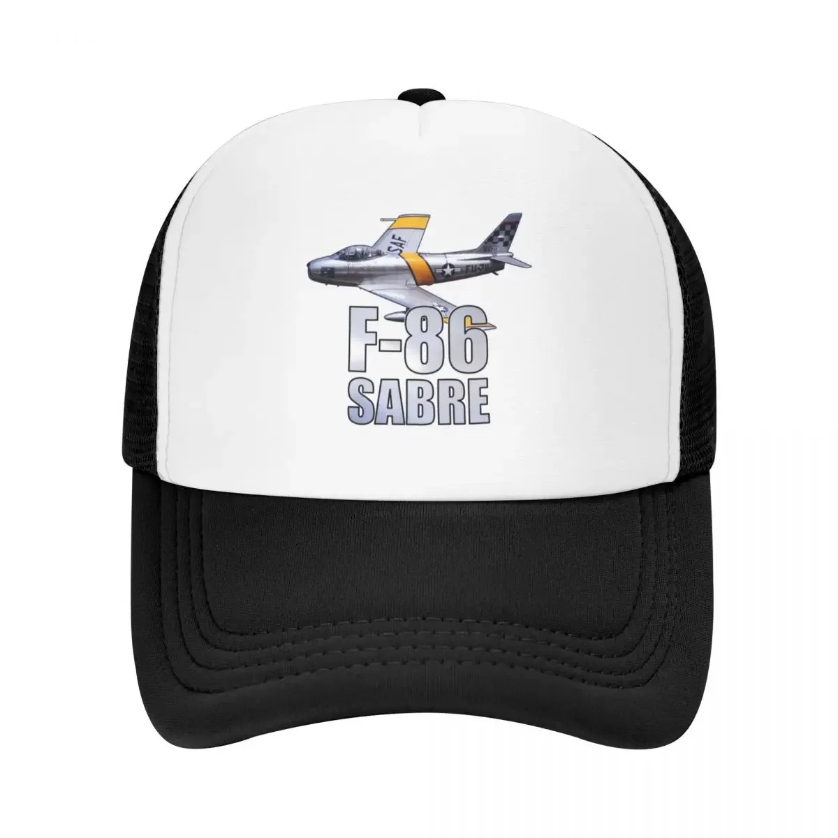 Topi Bisbol Ilustrasi Jet Tempur F86 Sabre Amerika Utara Topi Bobble Topi Musim Dingin Merek Mewah untuk Pria Topi Pria Topi Wanita