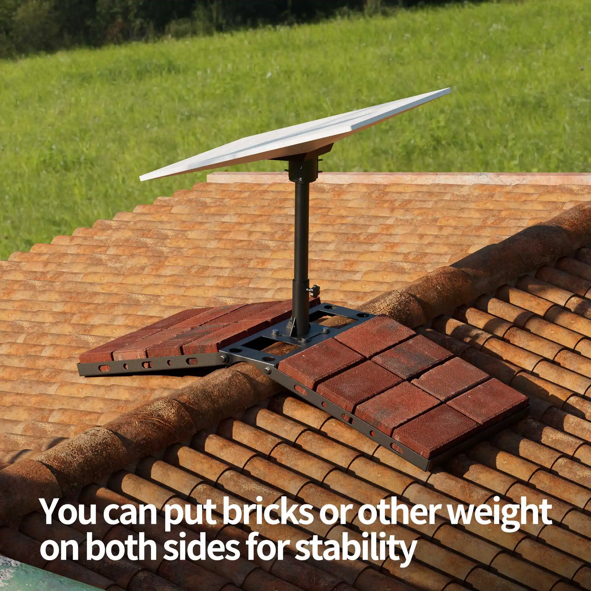 Starlink Standard Gen 3 Roof Ridgeline Mount Kit Starlink Satellite Internet V3 Dish Mounting Kit