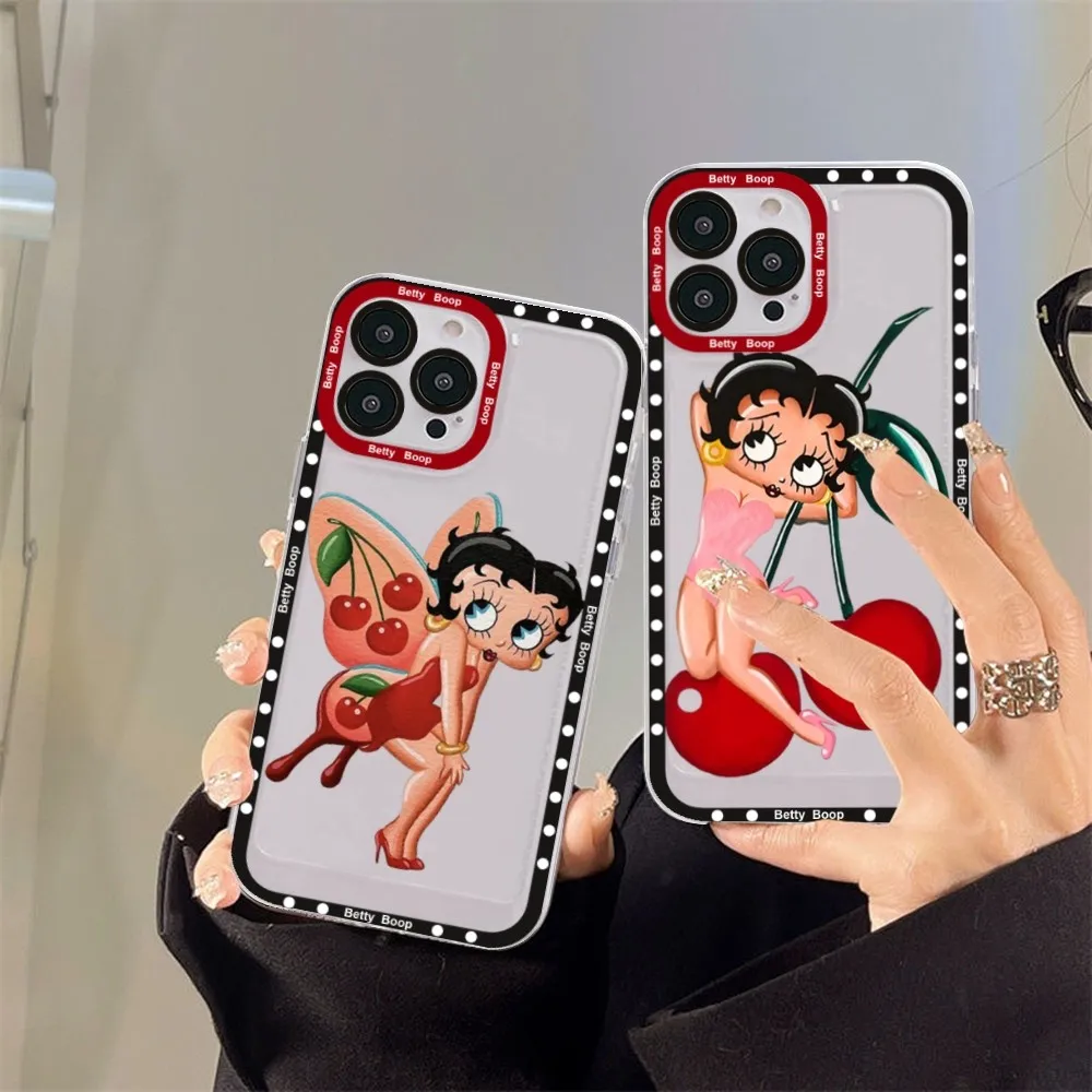 Cute Cartoon B-BettyS Girl For Samsung A 10 20 30 70 13 21 32 72 22 51 52 53 71 73 32 4g 32 5g Fundas