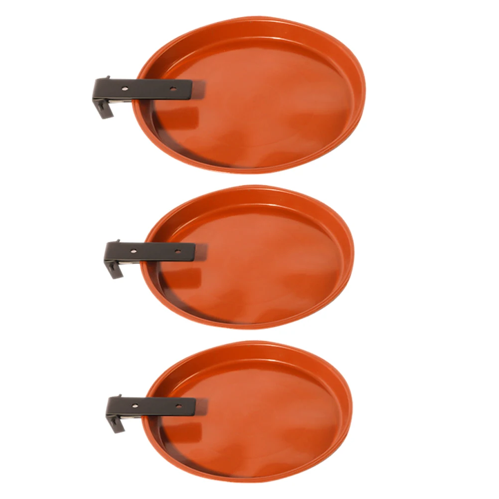 

1 Set Durable Plastic Bird Feeder Hanging Outdoor Garden Decorative Feeding Device Large Capacity Deck Bird Bath Backyard Tree