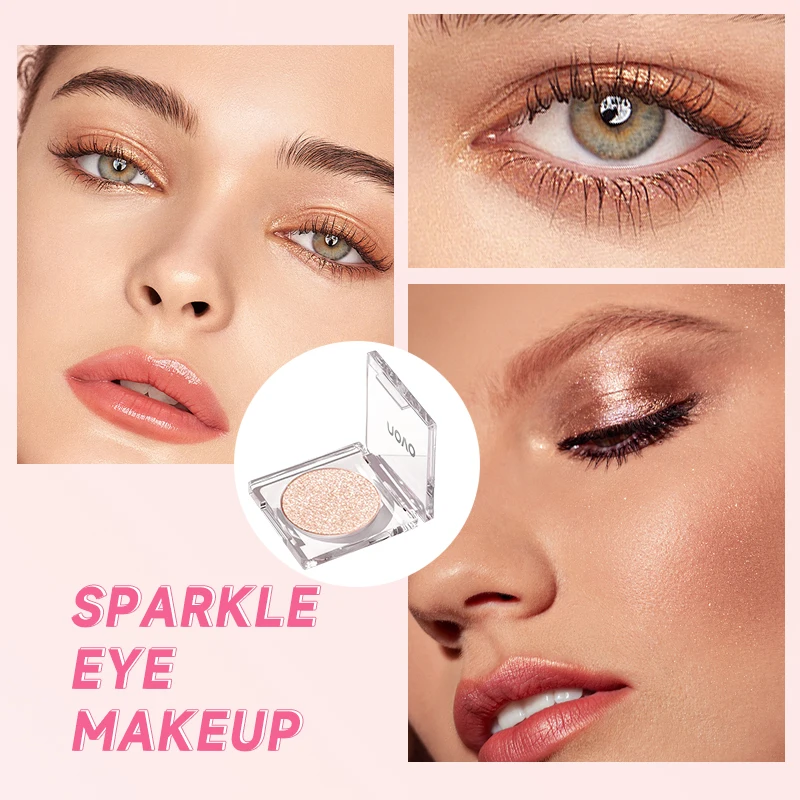 モノクロ グリッター アイシャドウ パレット、長持ち、防水、汚れ防止、輝くダイナミックなアイメイク、ナチュラルなアイメイク