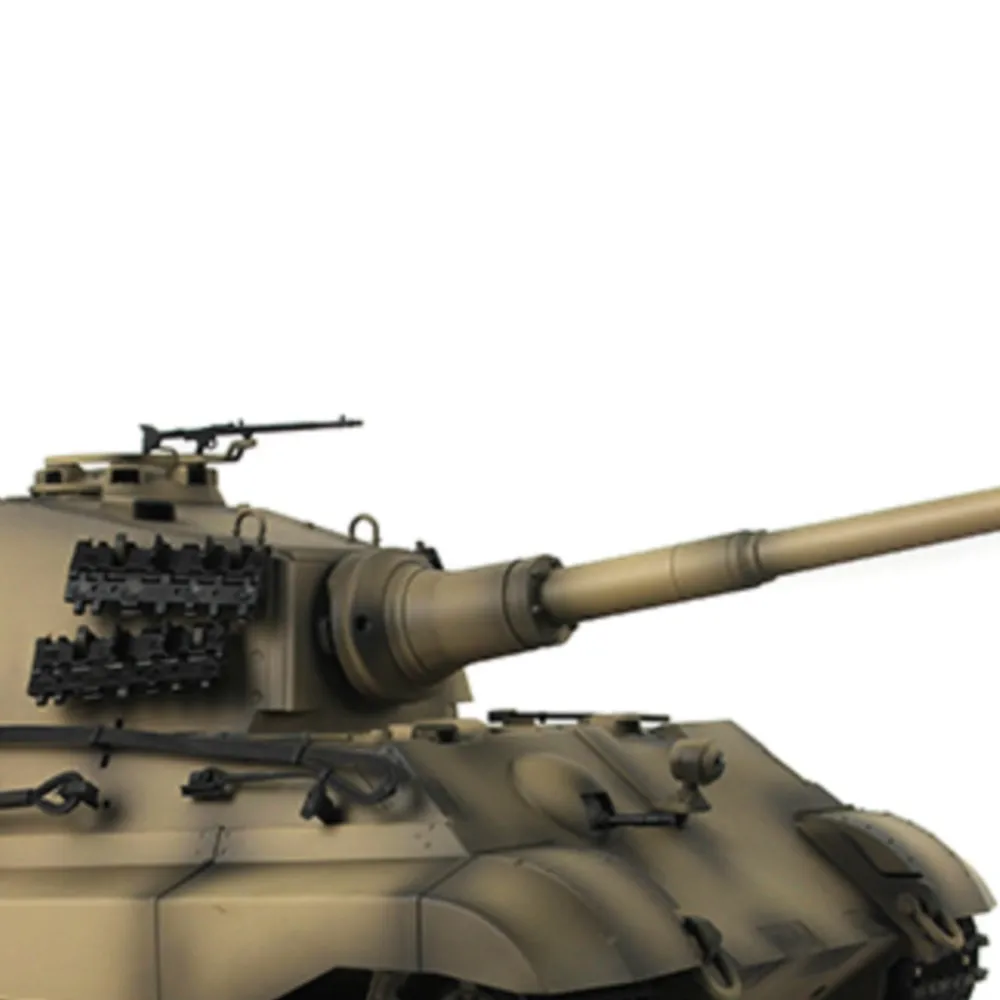 

Toys HENG LONG 1/16 7.0 Upgrade King Tiger RC Tank 3888A W/ 360° Turret Barrel Recoil Remote Control Car Panzer Vehicel Panzer
