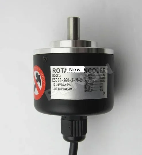 

New original Autonics solid shaft incremental rotary encoder E50S8-360-3-N-24