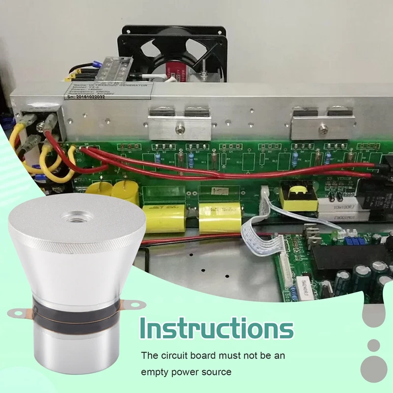 100W 28Khz Ultrasonic Cleaning Transducer Cleaner High Performance +Power Driver Board 220Vac Ultrasonic Cleaner Parts