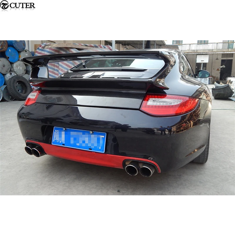 911 997.2 Gt3 Style Carbon Fiber FRP Rear Spoiler Wings for Porsche 911 Carrera 997.2 Gt3 Style Car Body Kit 08-11