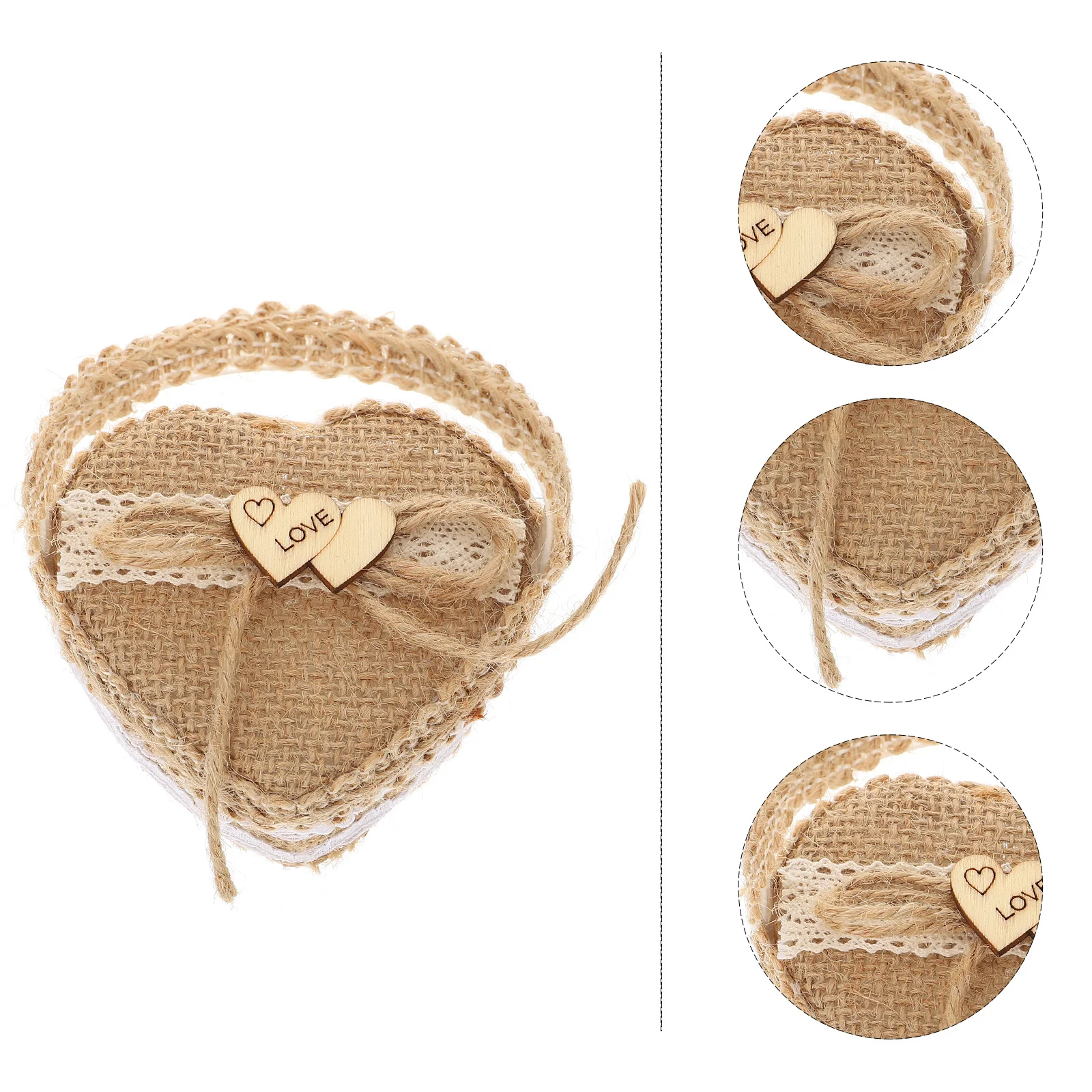 1 قطعة صندوق خاتم على شكل قلب خاتم الزواج سلة التخزين مجوهرات أنيقة عرض الحال بالنسبة لحفلات الزفاف ديكور زهرة