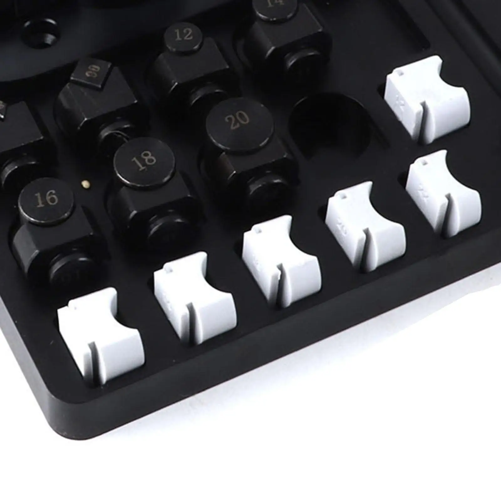 6 Pieces Small Ring Bender Machine Dies Kit for Making Spoon Rings Ring Making Supplies Ring Maker Parts Jewelry Making Tools