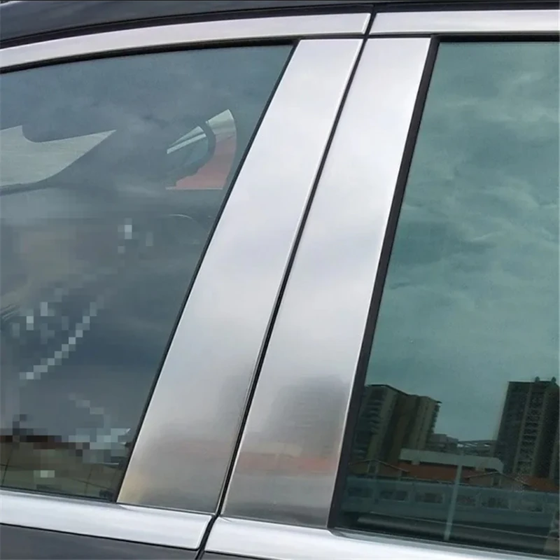 

WELKINRY For Mercedes Benz S Class W221 5th Gen 2006-2013 Car Body Door Window Central Middle B C Column Pillar Post Cover Trim