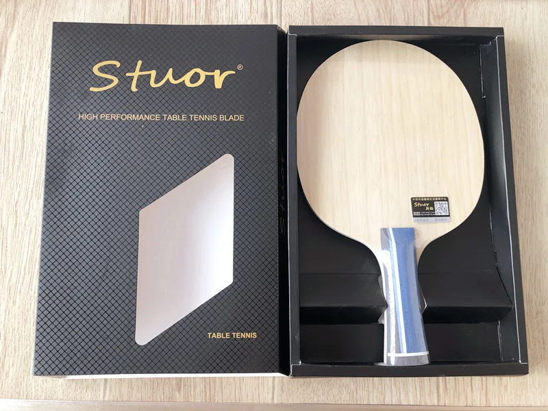 Stuor Neu Kommen Tischtennis Blade BLAU Carbon Tischtennis Schläger Mit Integriertem Faser Carbon Professionelle Angriff Aus – Detail 10