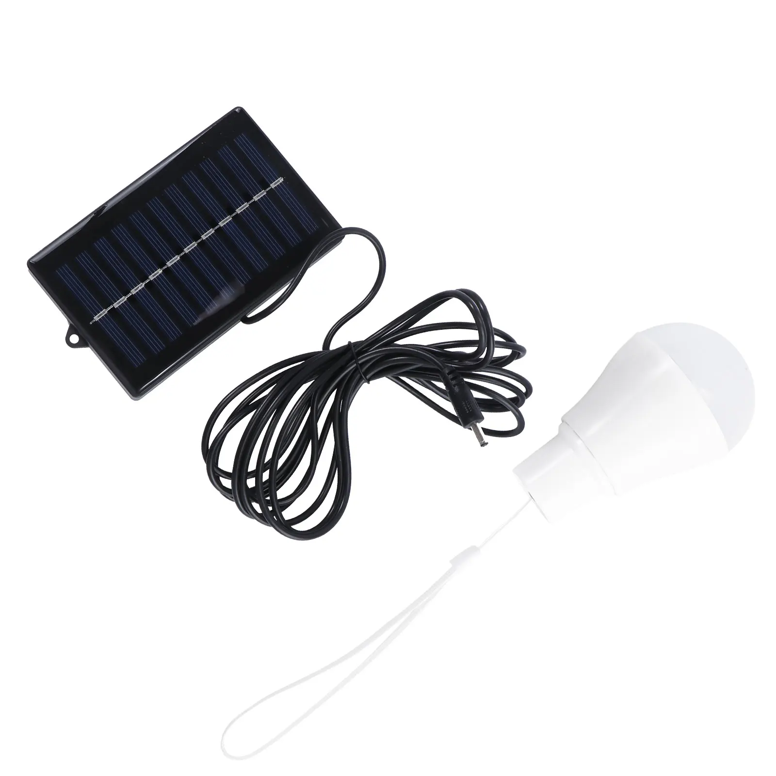 

Solar Powered LED Bulbs 3W Emergency Camping Lamp Outdoor Indoor Night Lighting High Brightness Low Consumption Heat Dissipation
