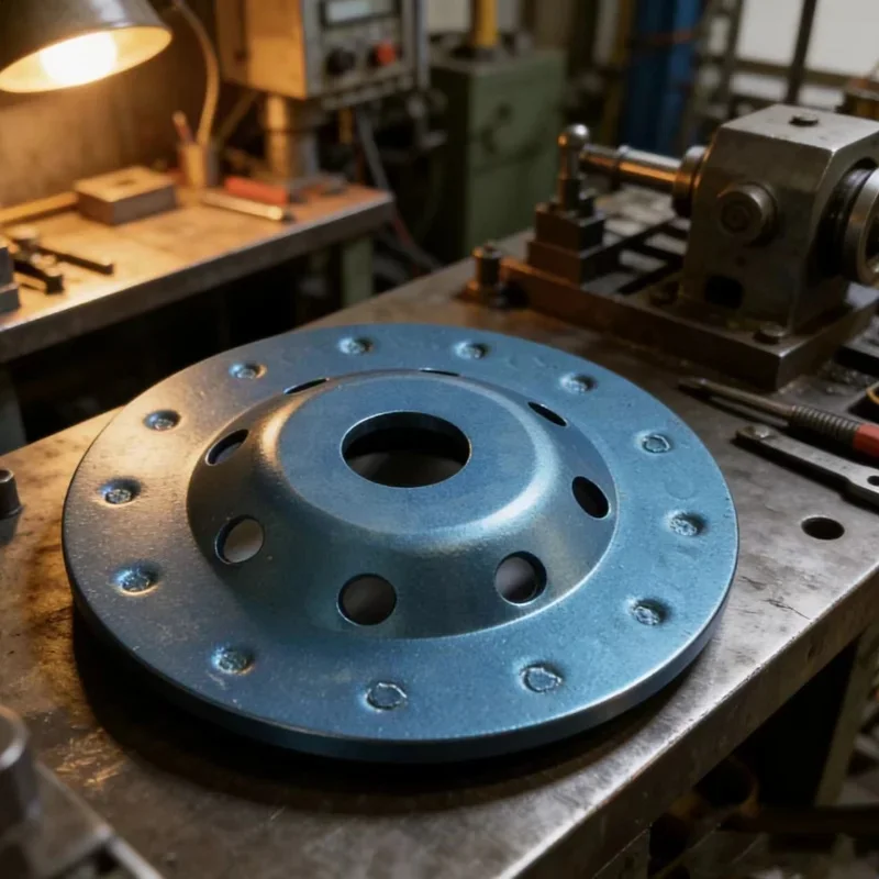 11-Zahn 100mm Gewindete Diamant-Schleifscheibe mit Hoher Härte, Abrasives Schleifwerkzeug für Granit, Marmor und Steinpolitur