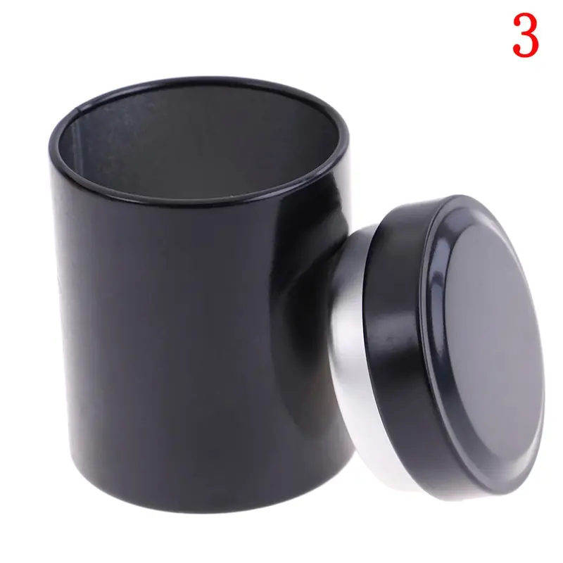 3 colors Portable Stash Jar Seal Spice Organizer Storage Mini Tea Can Smell Proof Container Metal Herb Stash 4.5cm*6.1cm