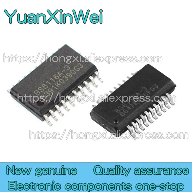 

10PCS Taiwan Hetai BS8116A-3 patch SOP20/SSOP20 16-key capacitive touch key chip IC