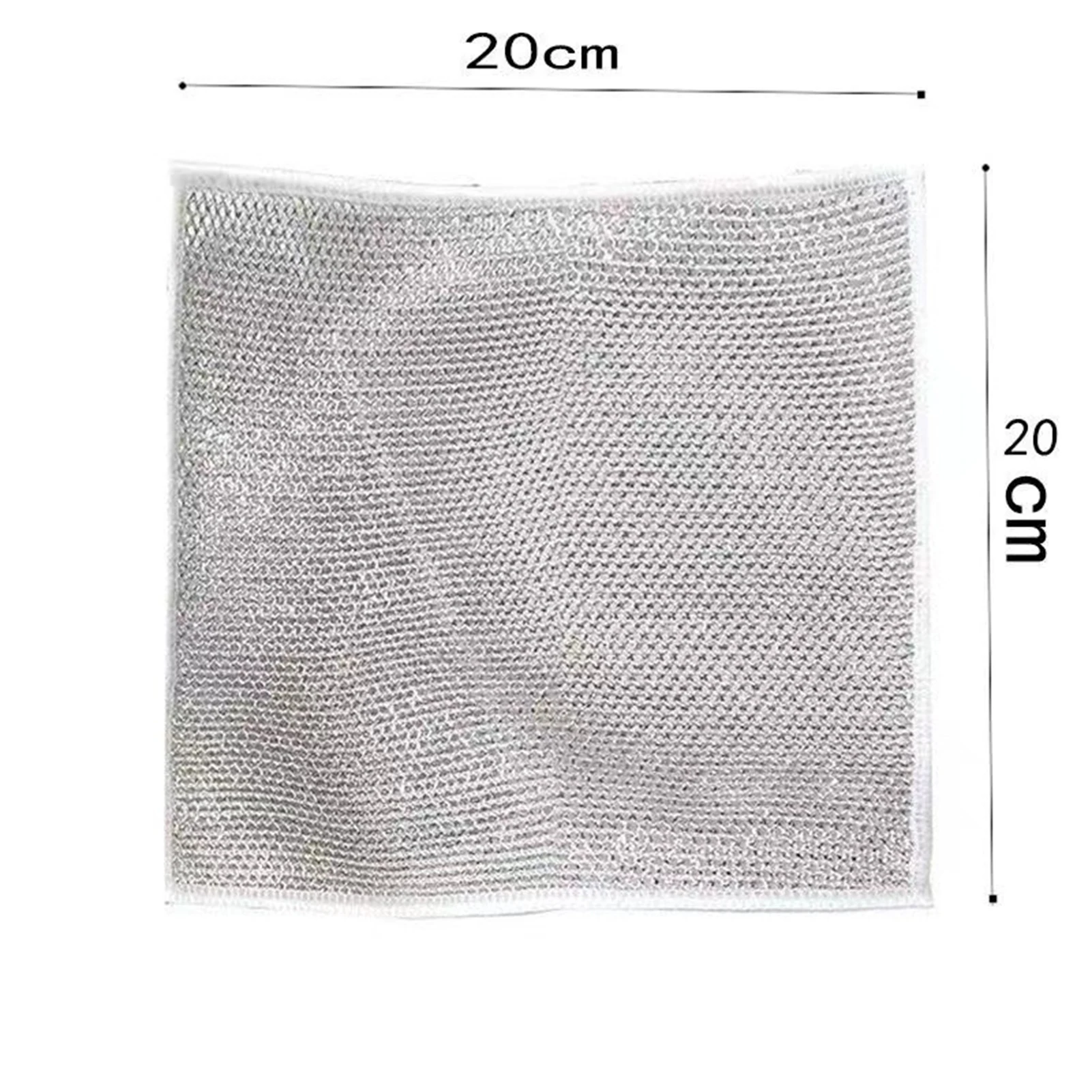 Kitchen Microfiber Dish Cloths Pot Pan Bowl Dish Cleaning Scrubber for Pans Or Pots Countertops Home Kitchen Cleaning Supplies