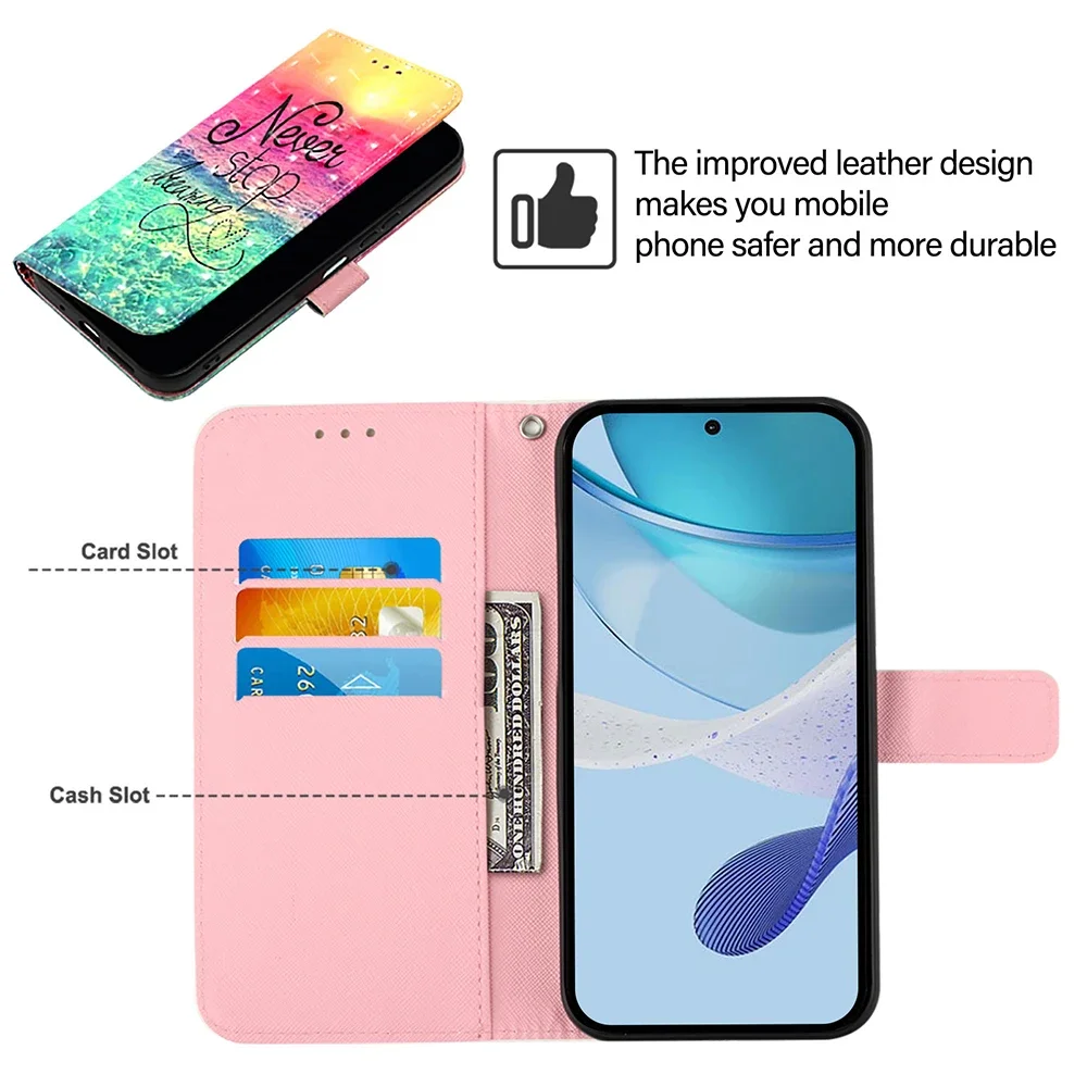 Leather Flip Case For Honor 200 Lite 90 Smart 70 60 SE Magic 6 Pro 5 Lite X9B X9 X8 X8A X8B X7B X7A X6 X6A X6S Book Wallet Cover