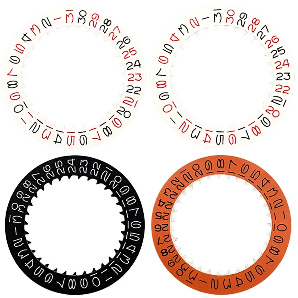 Retro Calendar Disk Wheel for NH35 NH36 Movement Watch Date Disc Day Plate Modified Parts