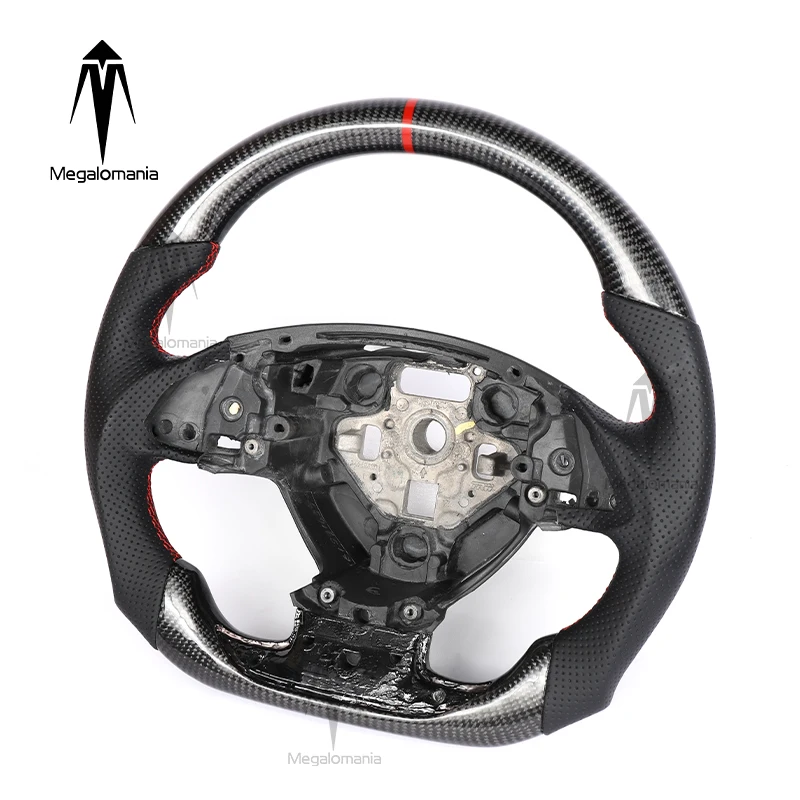 Carbon fiber leather car steering wheel suitable for Chevrolet Camaro SS 2016-2020 C5 C6 C7 c8 ZR1 ZL1 Z06 old and new models