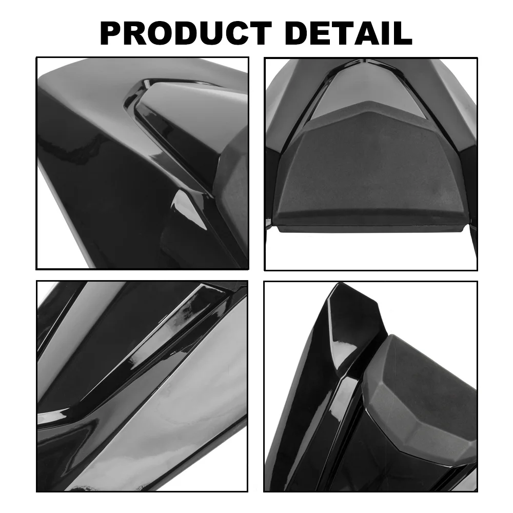 Motorcycle Rear Passenger Pillion Seat Fairing Cowl Back Cover For Honda CB650R CBR650R 2019 2020 2021 2022 2023 2024 CBR 650R