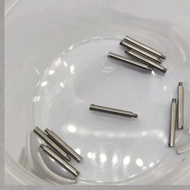 10pcs for Rolex watch straps, screw rods, oyster style log, earring, connecting rod, shaft, watch buckle, 1-shaped screw