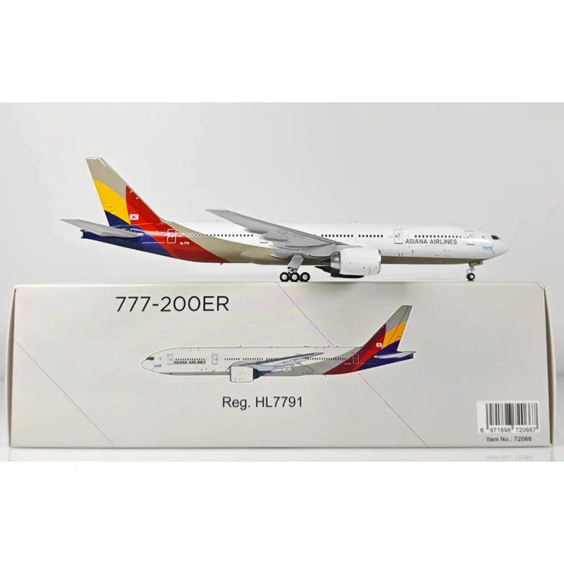 NG نماذج دييكاست 1/400 مقياس الآسيوية الخطوط الجوية B777-200ER HL7791 سبيكة نموذج طائرة لعبة تحصيل زخرفة الزخرفية #3