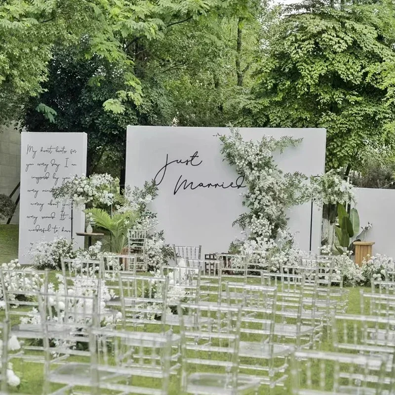 Factory Direct Compatible withTransparent event party dining sale acrylic plastic chiavari crystal clear  Chiavari chairs weddin
