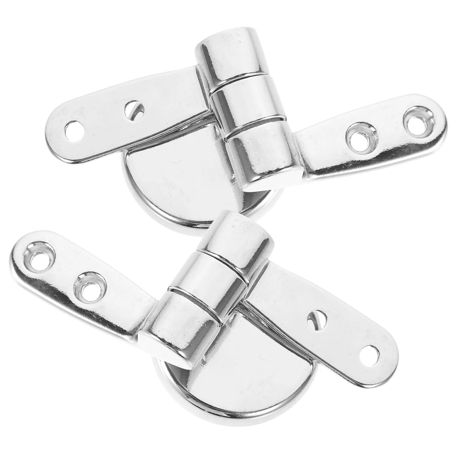 1 مجموعة 1 مجموعة الفولاذ المقاوم للصدأ مقعد المرحاض المفصلي استبدال المثبتات القابلة للتعديل للأحجام العالمية مسامير دائمة المكسرات المرحاض #2