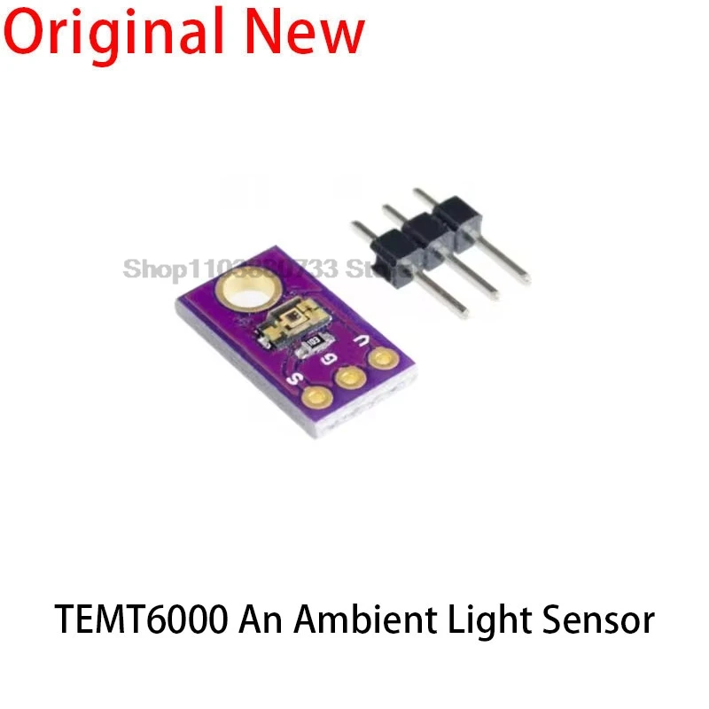 Capteur de lumière TEMT6000, capteur photosensible professionnel TEMT6000 pour Arduino, électronique