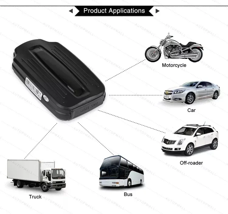 Lk209a 4G Lte Vallen Van Sterke Magneet Gps Locator Realtime Volgapparaat Auto Gps Tracker Met 6000 Mah Batterij