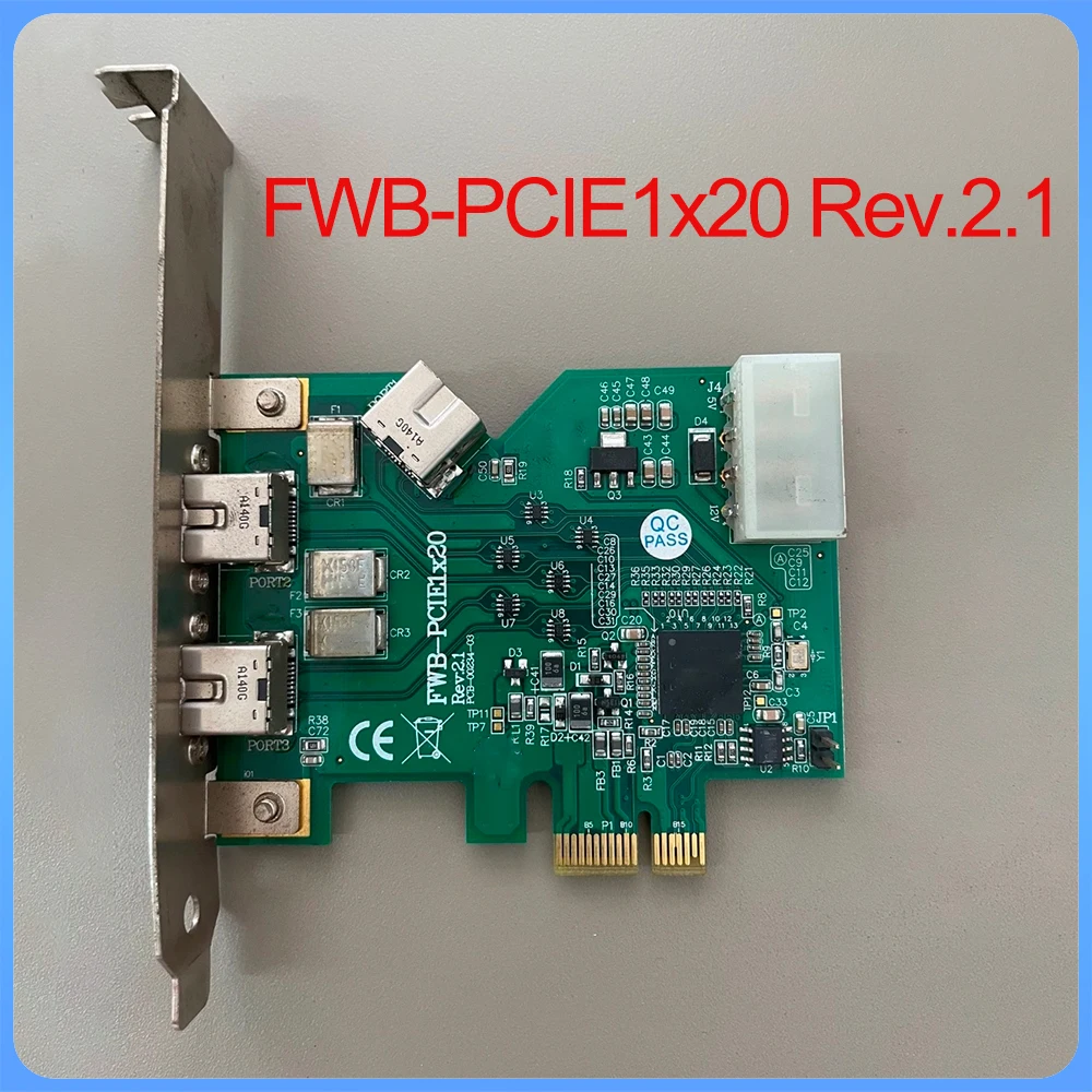 For IOI FWB-PCIE1x20 Rev.2.1 1394b industrial camera acquisition card