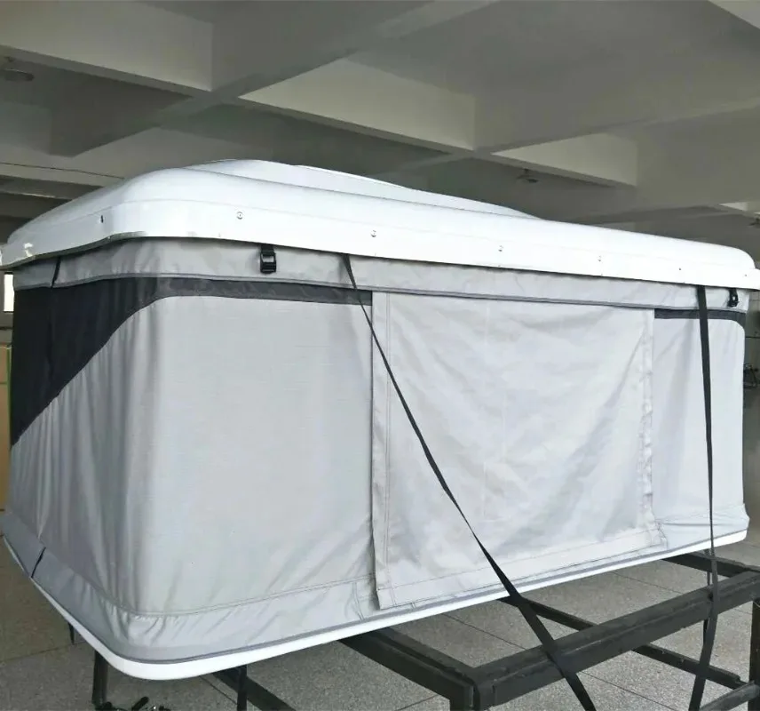 

Car roof tent hardtop camping trailer