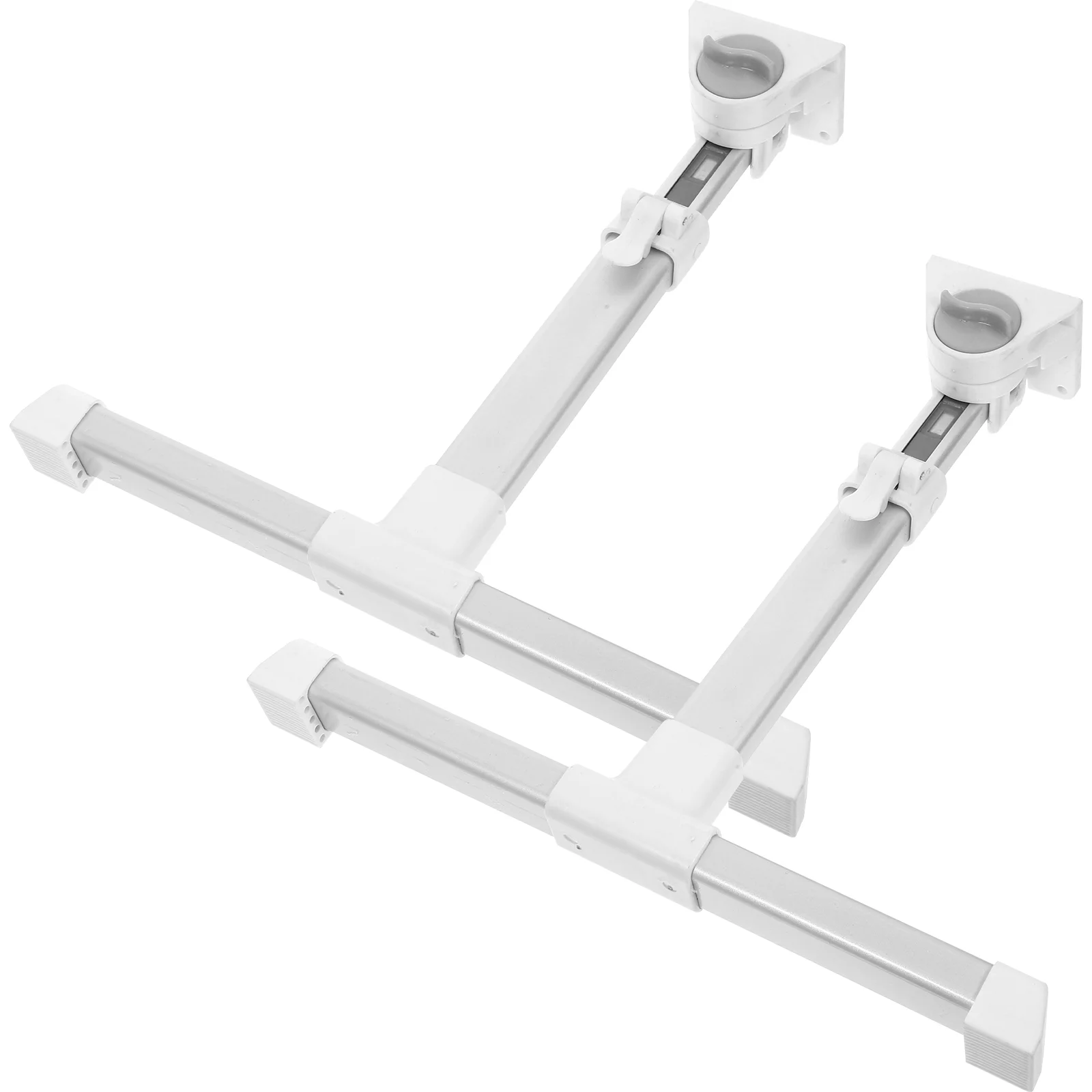Folding Table Legs Plastic Desk Bed Adjustable Furniture for Laptop Home Computer image 6