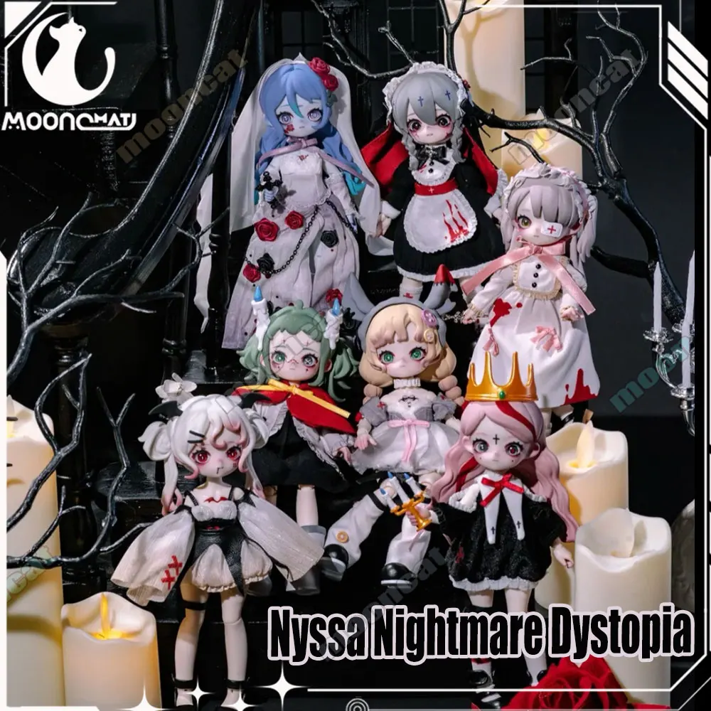 

Nyssa Nightmare Dystopia 12cm BJD Collectible Doll Articulated Toy Trendy Blind Box Display Piece Authentic Plaything
