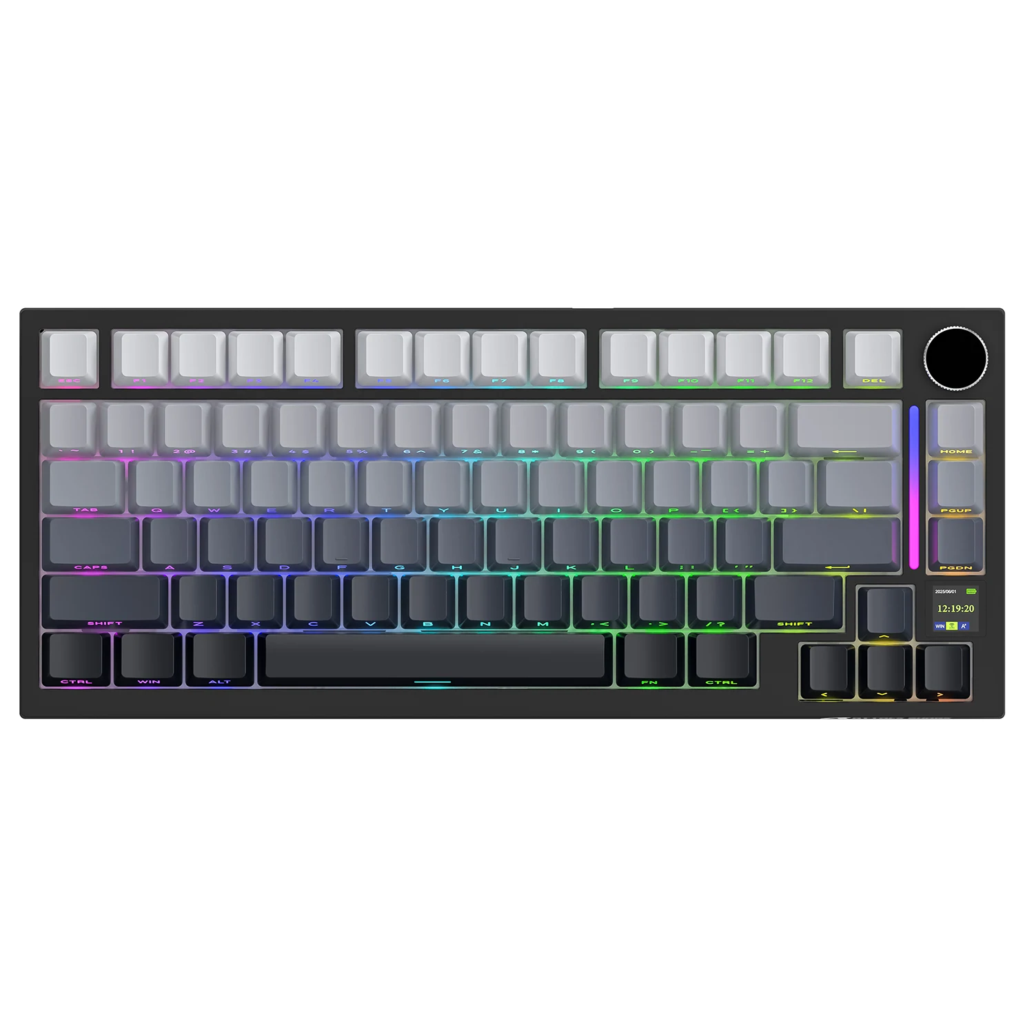 

ATTACK SHARK X820Ultra Mechanical Keyboard,75% Gasket-mounte, Bluetooth/2.4G Wireless/Wired Mechanical Keyboard