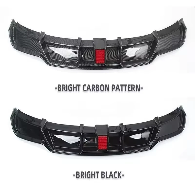 High Quality Carbon Fiber Rear Bumper Diffuser Lip Spoiler Model 3 Car Modification Accessories