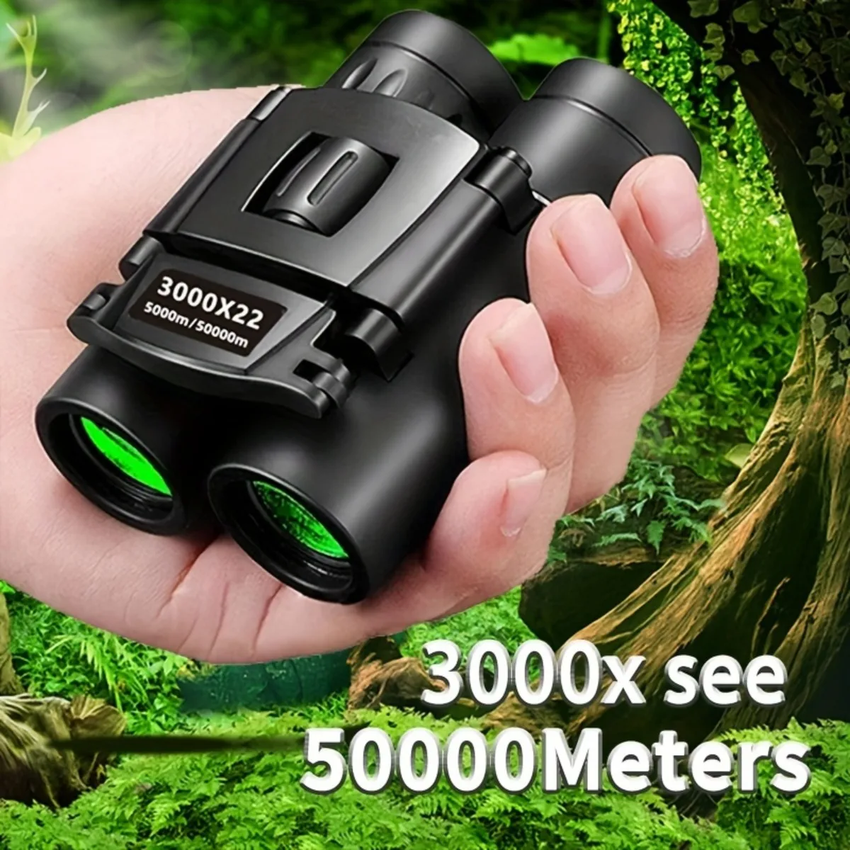 3000X22 Binocular High Definition Telescope High Magnification Outdoor Activities Camping Mountain Climbing Portable