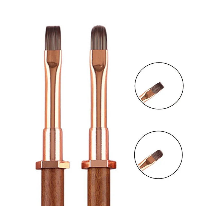 ด้ามปากกาพร้อมที่วางแปรงทำเล็บ 1/2 ชิ้น สำหรับทาเจลเพ้นท์เล็บ ต่อเล็บ ทำเล็บเจล อุปกรณ์เสริมสำหรับทำเล็บ