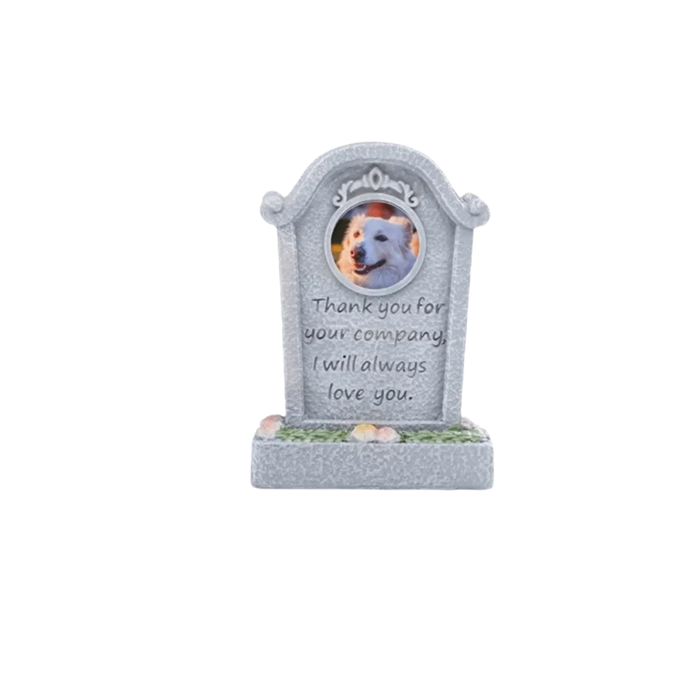 

Pet Cemetery Weatherproof Pet Grave Marker Photo Frame Design Waterproof Cat Sacrificial Tombstone Durable Dog Headstone Gift