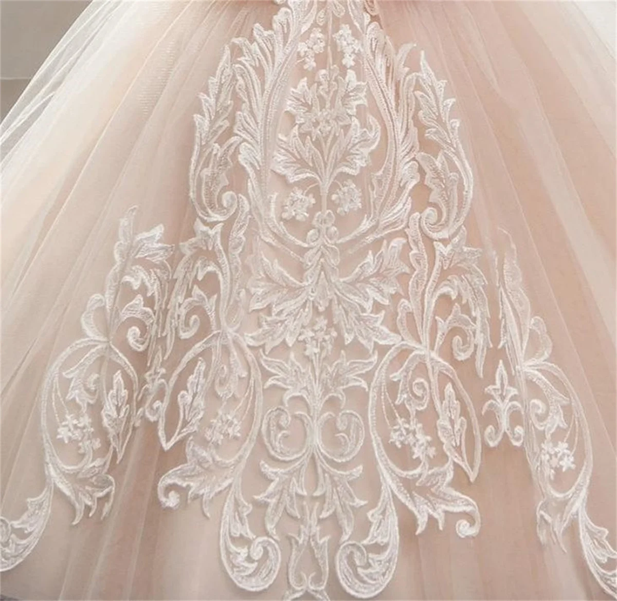 Vestido de niña de flores rosa esponjoso tul con cuentas encaje blanco boda elegante flor primer vestido de fiesta de cumpleaños eucarístico para niños