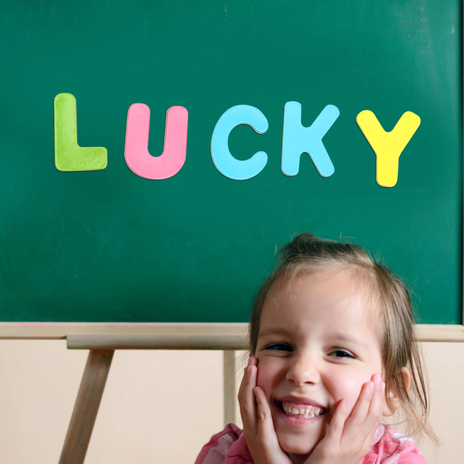 Colorful Alphabet Stickers Wooden Magnetic Fridge Refrigerator Magnets Educational Number Kids Learning Toys Gifts