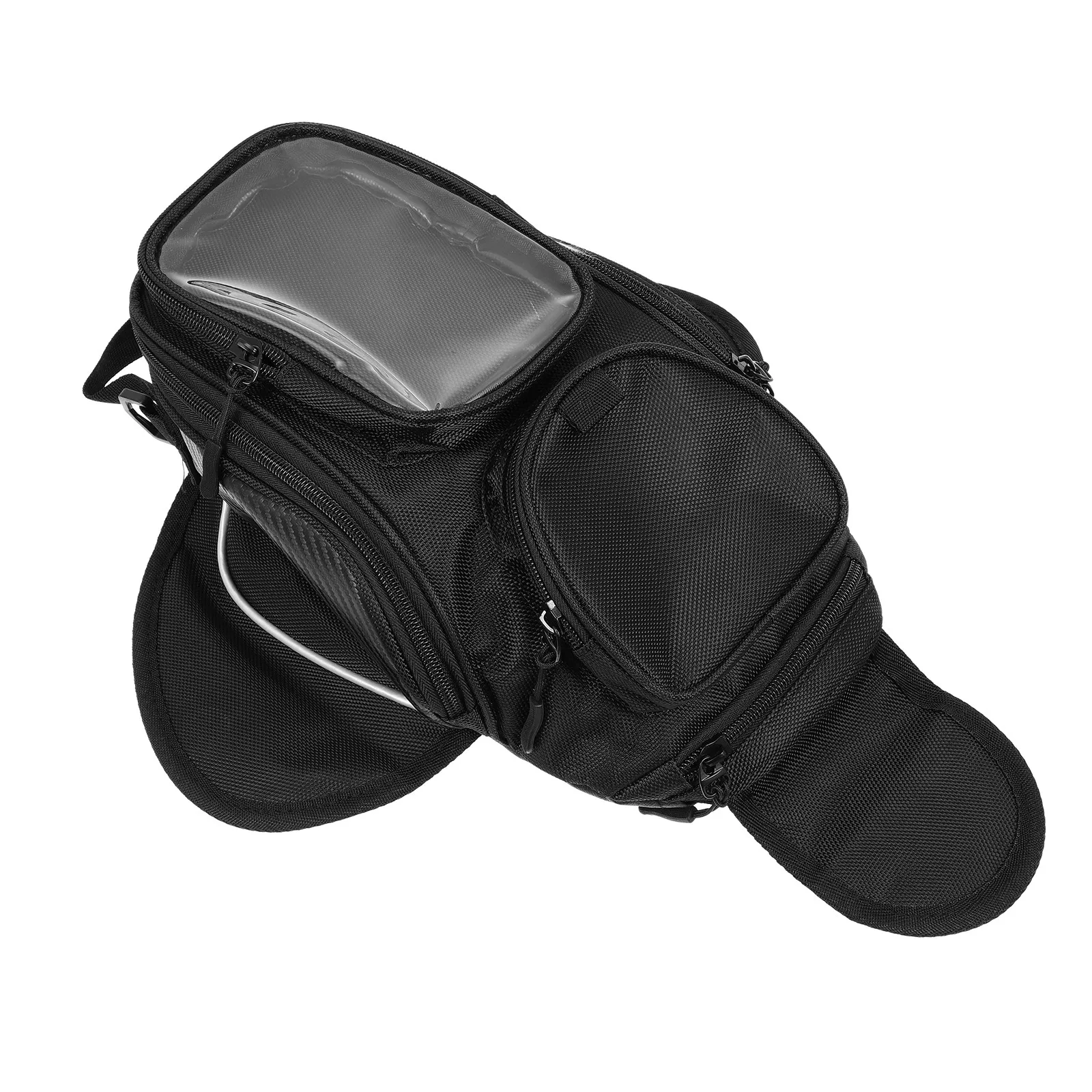 

Motorcycle Tank Pouch Waterproof Oxford Cloth Magnetic Design Large Capacity Motorcycle Tool Bag for Motorbike Daily Travel