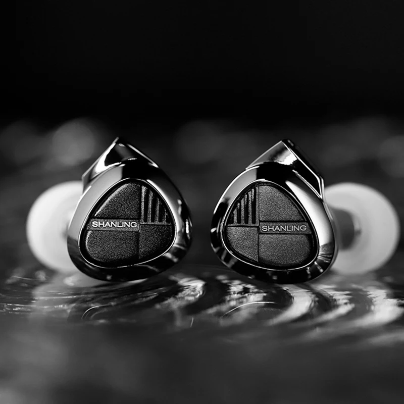 SHANLING SONO S 2DD + 1BA Hybrid Hifi Music Monitor داخل الأذن سماعة IEM كابل سلكي سماعة رأس عالية الدقة مع كابل 0.78 2 Pin