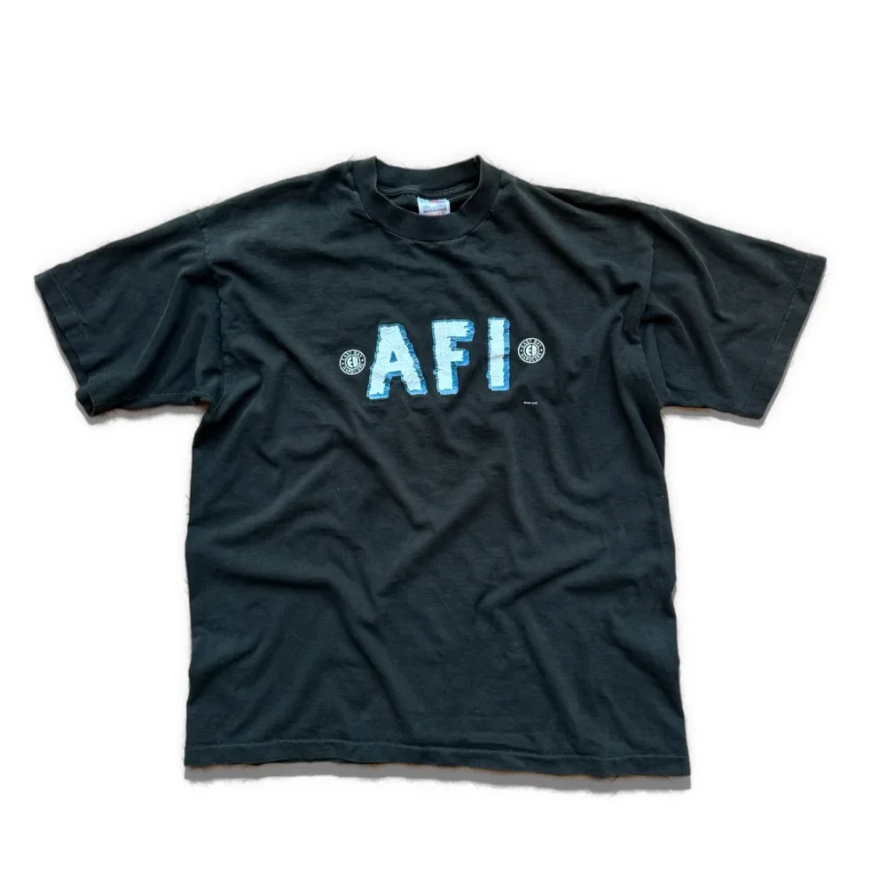 

1996 AFI East Bay Hardcore Vintage T Shirt Men Women High Quality Heavy Fabric Unisex T-shirt Top Tees