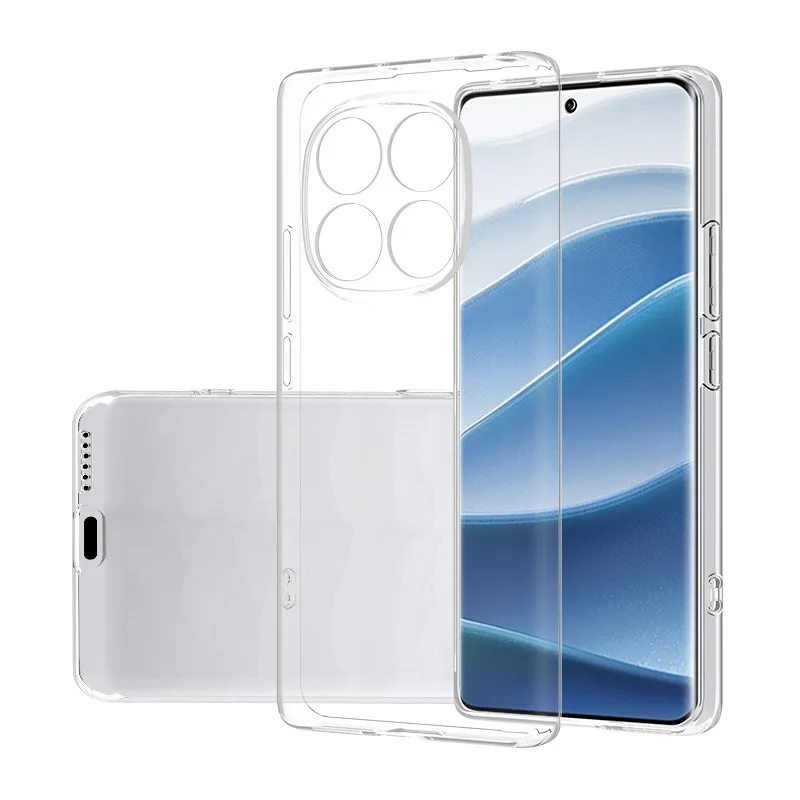 

Slim Soft TPU Clear Phone Case On For Xiaomi Redmi Note 14 Pro Plus Note14 Pro Plus Pro+ 4G 5G Global Version Cover Fundas Capa