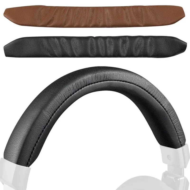 Replacement Earpads & Easy Install Headband Cushion for Audio-Technica ATH MSR7 MSR7NC MSR7BK MSR7GM Headphone Headstrap Cover