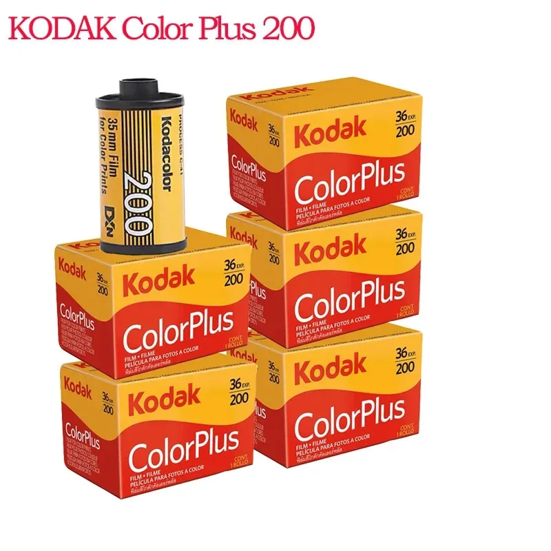 Original KODAK ColorPlus 200 35mm Film 36 Exposure Per Roll Fit