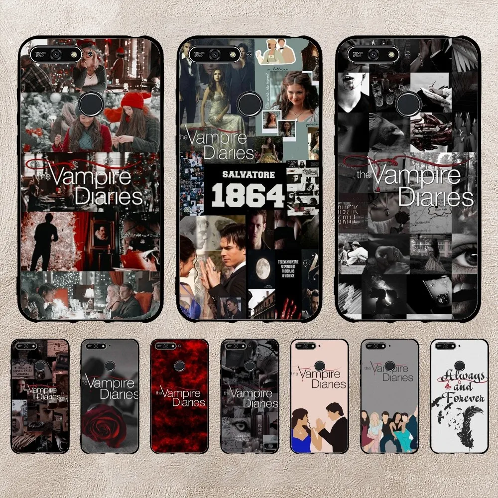 T-The V-vampire D-Diaries Phone Case For Xiaomi 11 Redmi Note 11 5G 8T 9A 9 10T Note8Pro Note9 12SUltra Black Case