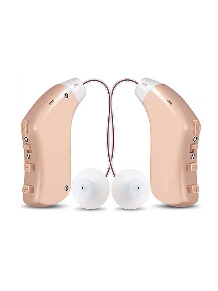 2024 New Digital Invisible Rechargeable Hearing Aid Headphones For The Elderly And Young Deaf, Adjustable Volume Sound Amplifier