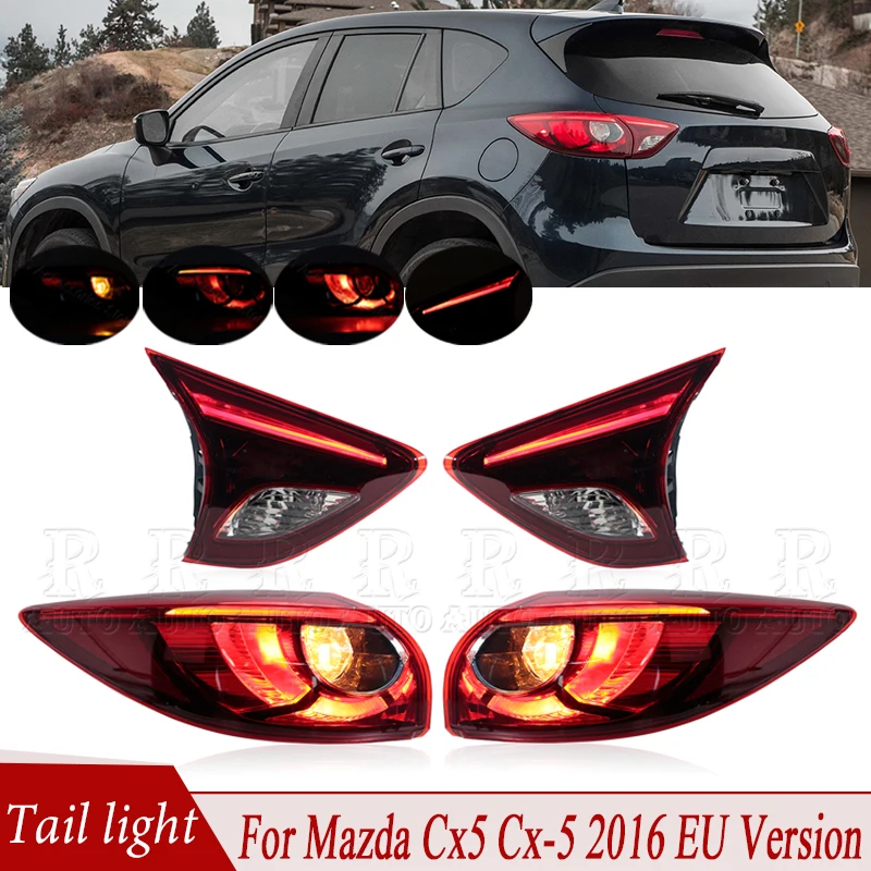 For Mazda Cx5 Cx-5 2016 EU Version Taillamp Assembly Rear Reversing Lamp Brake Light Turn Signal Lamp KA0G-51-3G0D KA0G-51-150A