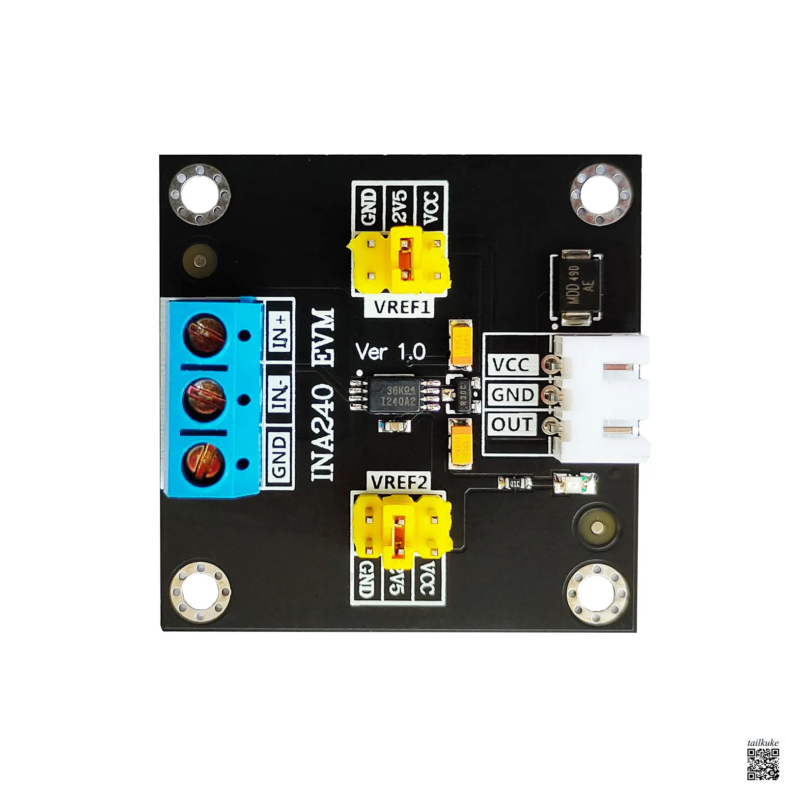 INA240 Module INA240A1/A2 Current Detection Amplifier Current Monitoring Bidirectional Current Acquisition