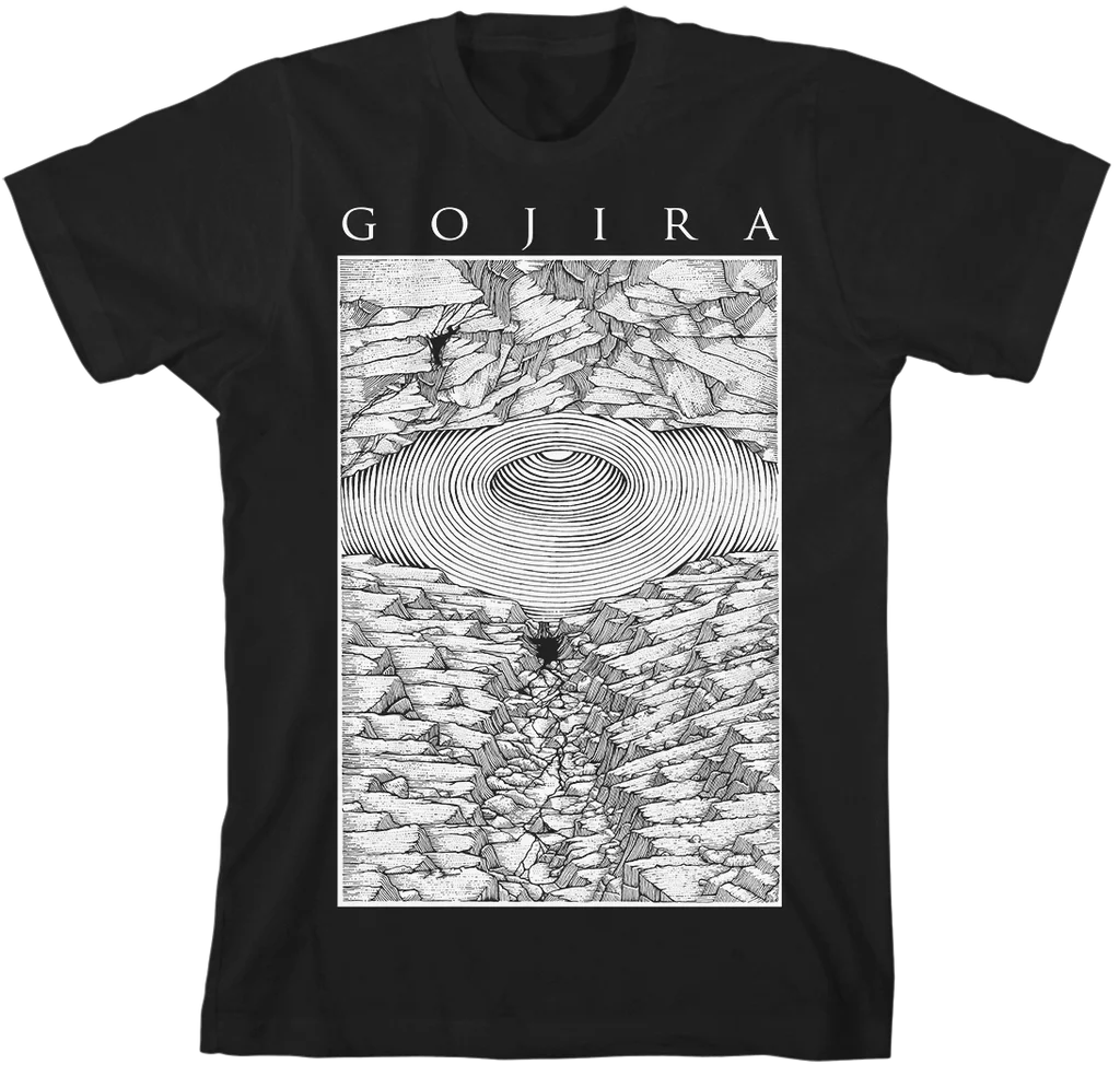 Hot Gojira Band Graphic Cotton T-shirt Unisex Summer Short Sleeve Fashion Brand Tee Luxury Casual Vintage Tees